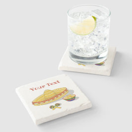 Custom Mexican Fiesta Stenunderlägg