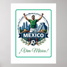 Custom Mexico National Football Team Celebration
