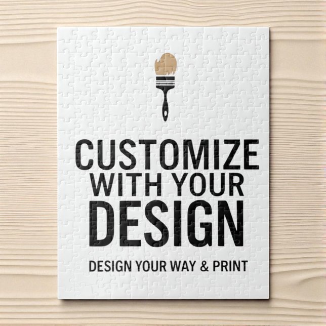 Custom Minimalist Personalized Company Branded  Pussel (Skapare uppladdad)