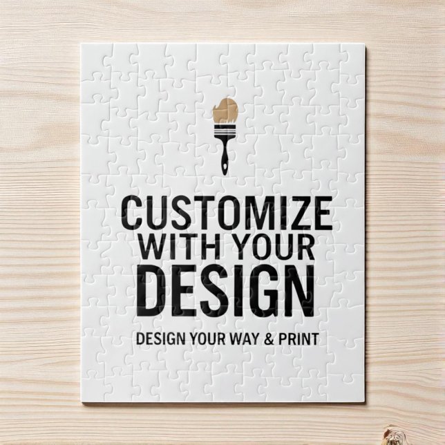 Custom Minimalist Personalized Company Branded  Pussel (Skapare uppladdad)