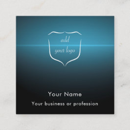 Custom Modern Cool Blue Tech Professional Business