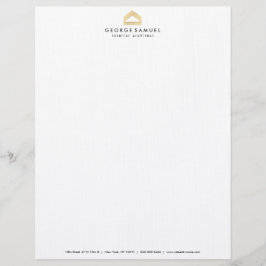 Custom Modern Home Design | Abstract Logo Brevhuvud