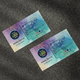 Custom Modern Minimalist Logo for Social Media &  Visitkort