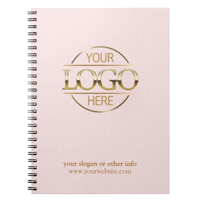 Custom Modern Stylish Branded Promotional Gifts  Anteckningsbok (Framsidan)