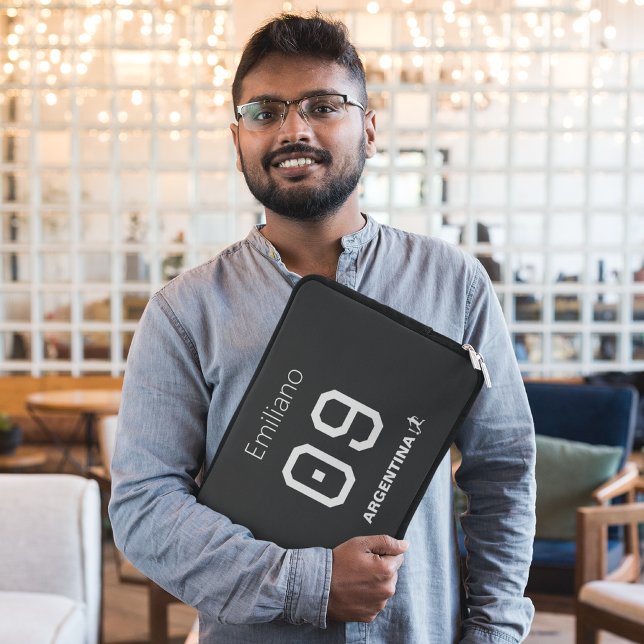 Custom Monochromatic Argentinian National Team  Laptop Fodral (Skapare uppladdad)