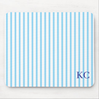 Custom Monogram Striped Workspace Personalized Musmatta