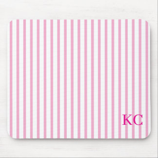 Custom Monogram Striped Workspace Personalized Musmatta