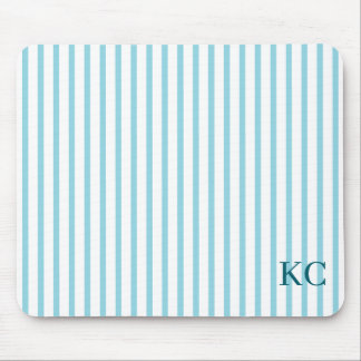 Custom Monogram Striped Workspace Personalized Musmatta