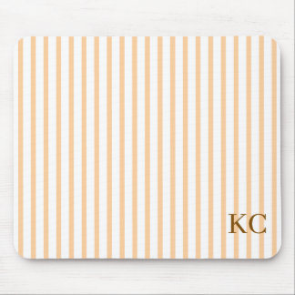 Custom Monogram Striped Workspace Personalized Musmatta