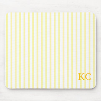 Custom Monogram Striped Workspace Personalized Musmatta