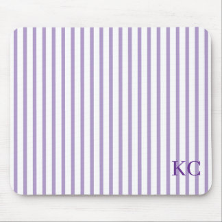 Custom Monogram Striped Workspace Personalized Musmatta