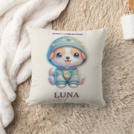 Custom Moon Child Energy Dog Pillow Kudde