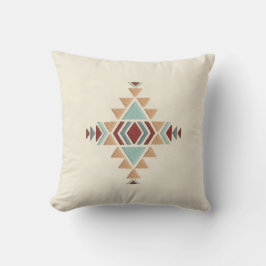 Custom Moroccan Geometric Embroidery Pattern Art Kudde
