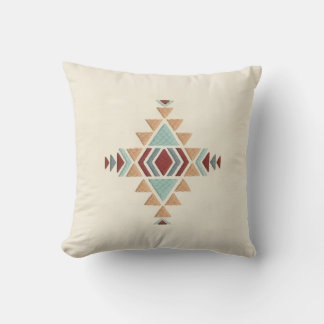 Custom Moroccan Geometric Embroidery Pattern Art Kudde