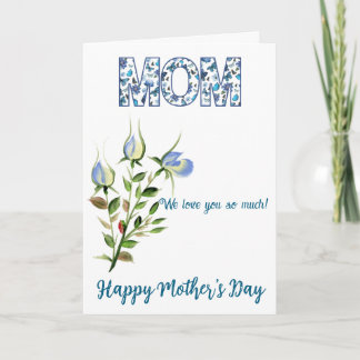 Custom Mother's Day Card Kort