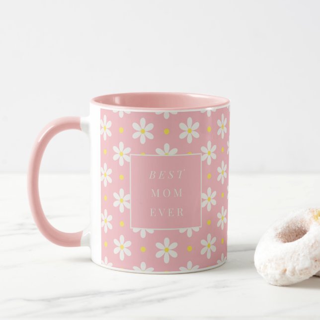Custom Mother's Day Gift Personalized Daisy Mugg (Med munk)