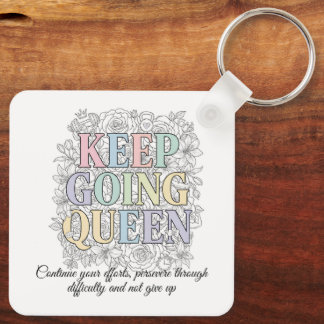 Custom Motivational Keychain Nyckelring