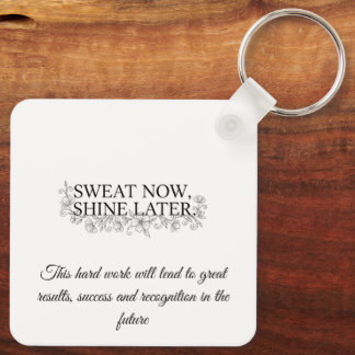 Custom Motivational Keychain Nyckelring