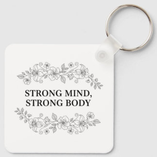 Custom Motivational Keychain Nyckelring