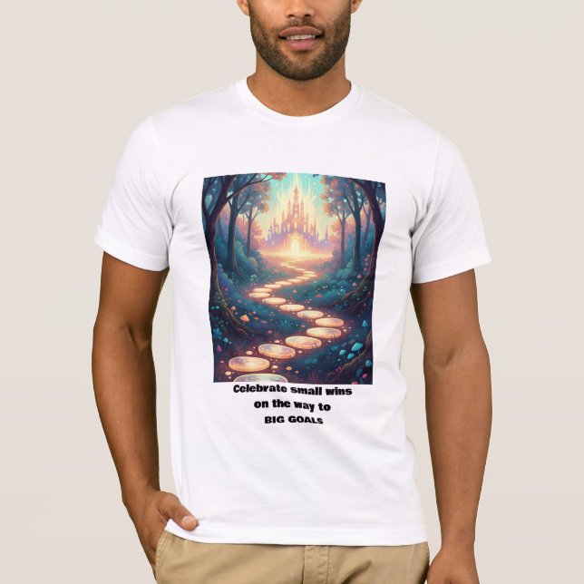Custom Motivational Quote T-Shirt (Framsida)