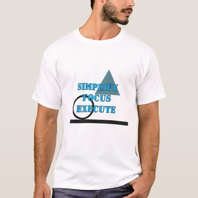 Custom Motivational Quote T-Shirt (Framsida)