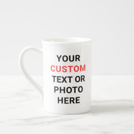 Custom Mug | Add Text, Photo, Logo or Design Here Benporslin Mugg