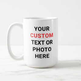 Custom Mug | Add Text, Photo, Logo or Design Here Kaffemugg