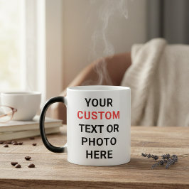 Custom Mug | Add Text, Photo, Logo or Design Here Magisk Mugg