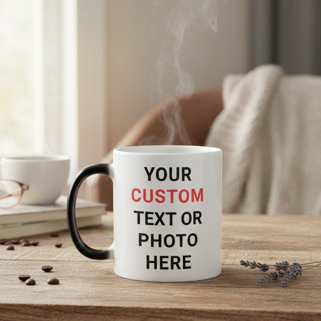 Custom Mug | Add Text, Photo, Logo or Design Here  Magisk Mugg (Skapare uppladdad)