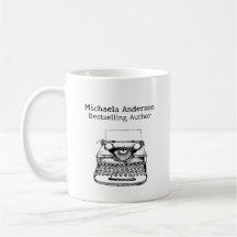 Custom Name Bestselling Author Writer Gift