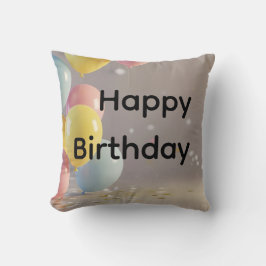 Custom Name Birthday Kudde