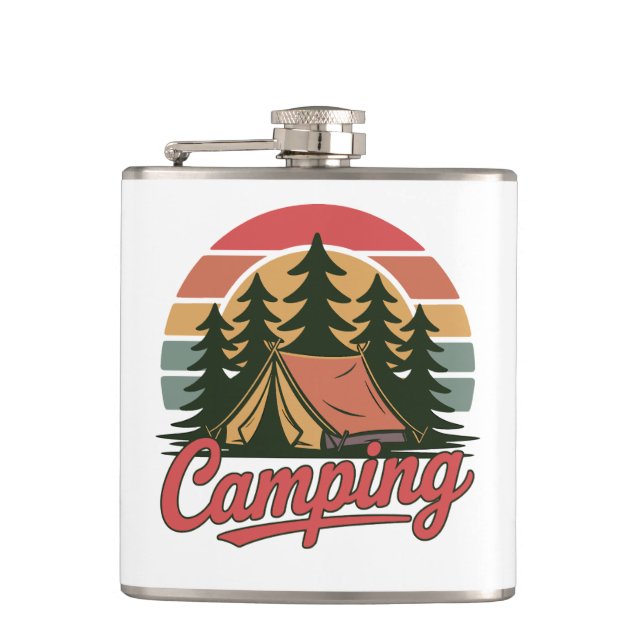 Custom Name Camping Fickplunta (Framsidan)
