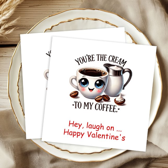 Custom Name Cartoon Food Sweet Valentine Napkins Pappersservett (Custom Name Cartoon Food Sweet Valentine Napkins

)