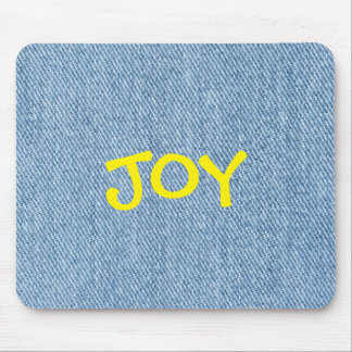 Custom Name Denim Jeans Mouse Pad Musmatta