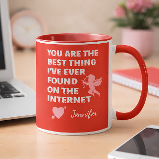 Custom Name | Funny Dating Valentine Day Gift Mugg