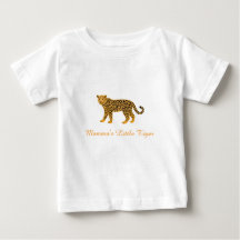 Custom Name Kids T-Shirt – Cute Tiger Design