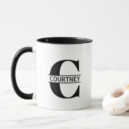 Custom Name Letter 'C' Mug Mugg