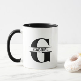 Custom Name Letter 'G' Mug Mugg