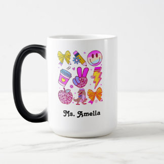 Custom Name Mug, Custom Teacher Mug,Back to school Magisk Mugg