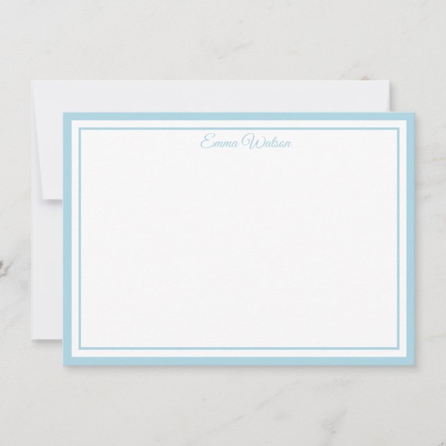 Custom Name Note Card Anteckningskort (Framsida)
