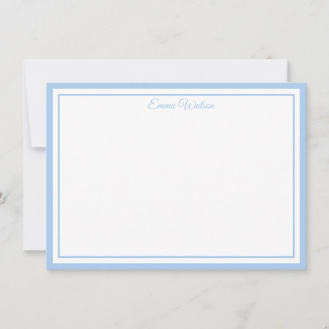Custom Name Note Card Anteckningskort (Framsida)