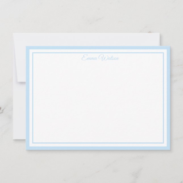 Custom Name Note Card Anteckningskort (Framsida)