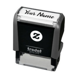 Custom Name Personalized Self-inking Stamps Sign Självfärgande Stämpel
