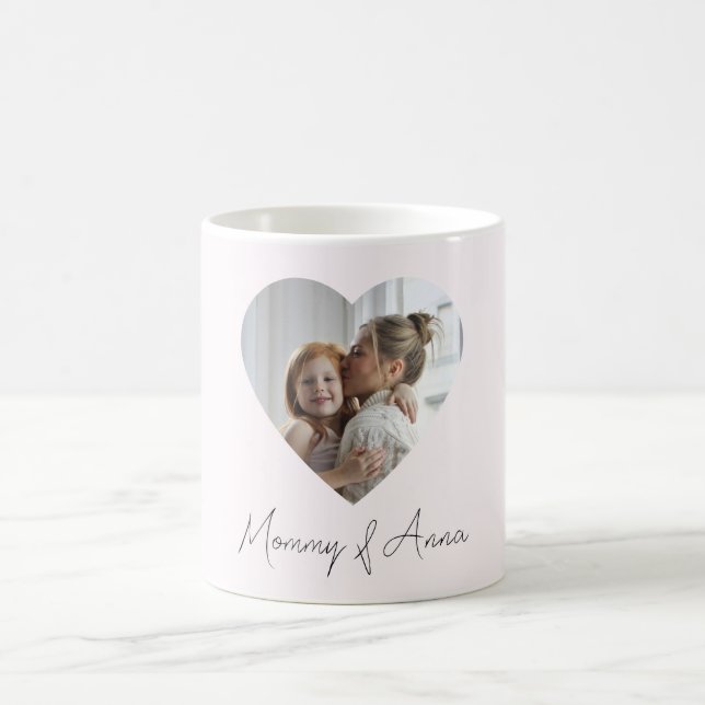 Custom Name & Photo | Personalized Mug Gift Kaffemugg (Center)