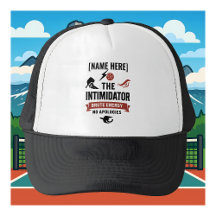 Custom Name Pickleball Trucker Hat The Intimidator