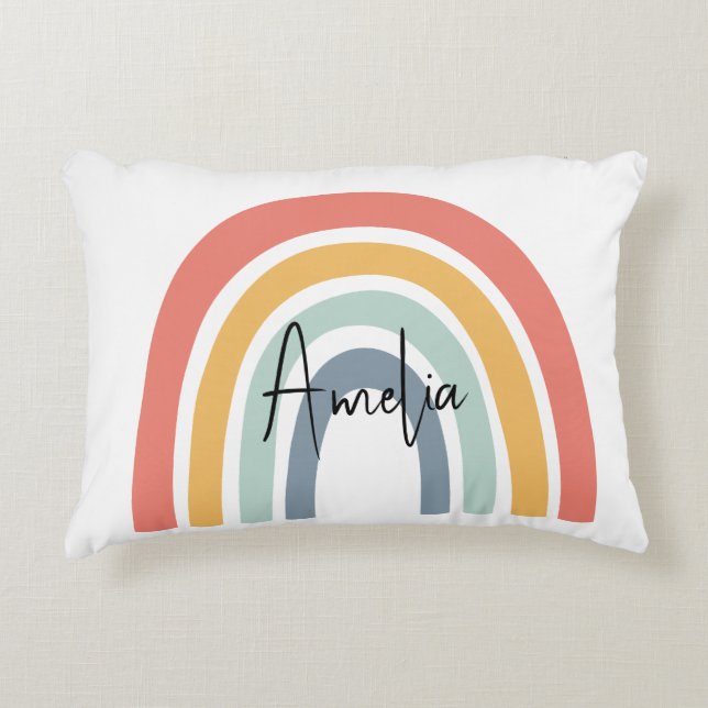 Custom Name Prydnadskudde (Framsidan)