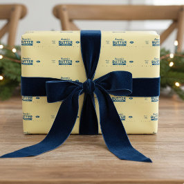 Custom Name Retro Stick of Butter Funny Foodie Presentpapper