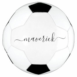 Custom Name Soccer Ball Personalized for All Ages