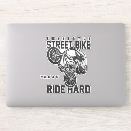 Custom name Street Bike Klistermärken