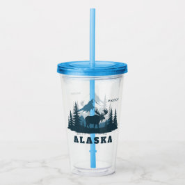 Custom Name & Text ALASKA Take Away Mugg
